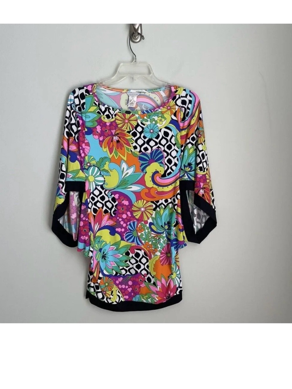 Trina Turk Multicolor Balboa Tunic Swimsuit Cover-Up
